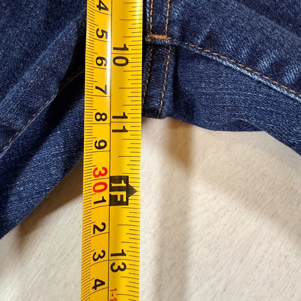Lauren Ralph Lauren Modern Straight Leg Jeans Dark Indigo Wash Size 6 - Picture 11 of 16